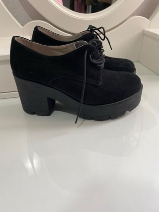 Zapatos con plataforma talla 37