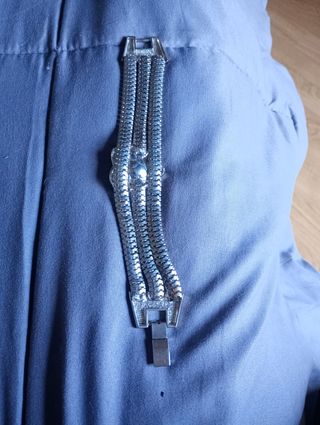 Pulsera triple acero corazón