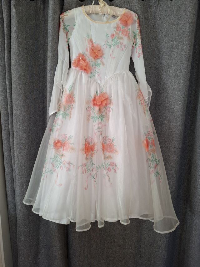 Vestido Disfraz Bella y Bestia.