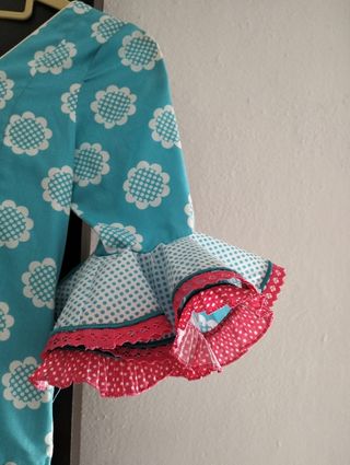 Traje de flamenca de niñas, casi nueno