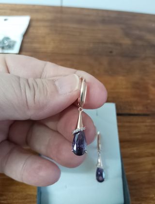 Pendientes bisutería fina