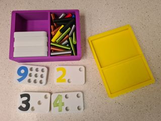 Juguete Montessori para contar