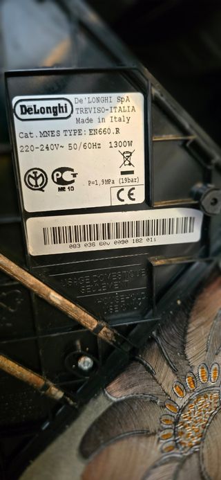 Nespresso de longhi gran lattissima