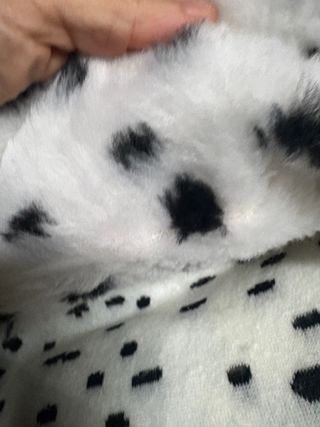 Tessuto pelliccia motivo leopardato