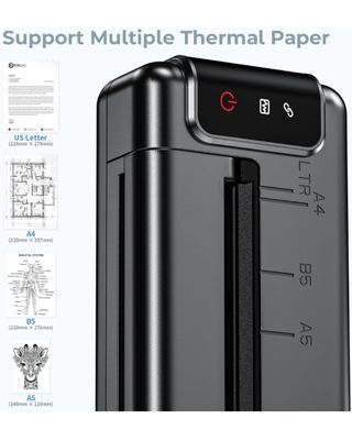 Impresora portátil térmica 