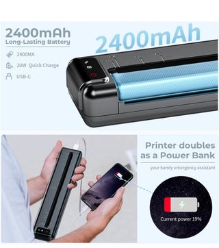 Impresora portátil térmica 