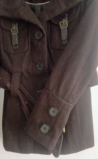 Chaqueta parka dama invierno Zara Basic talla M