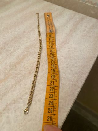 Bracciale dorato uomo stainless steel