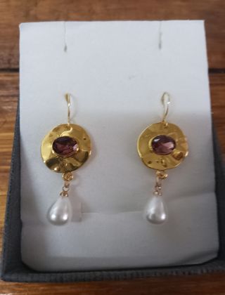 Pendientes bisutería fina