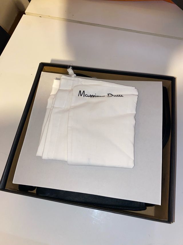 Botas de piel massimo dutti