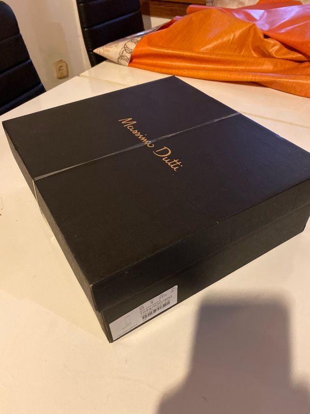 Botas de piel massimo dutti