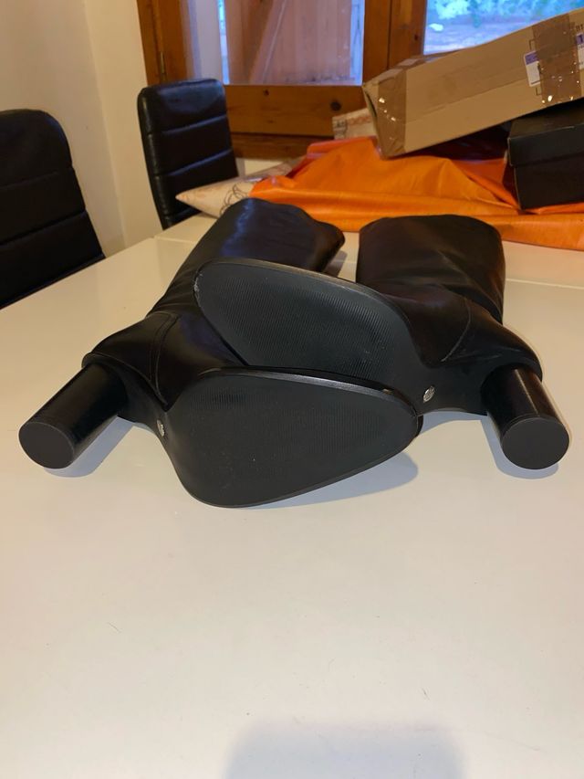 Botas altas de piel talla 41