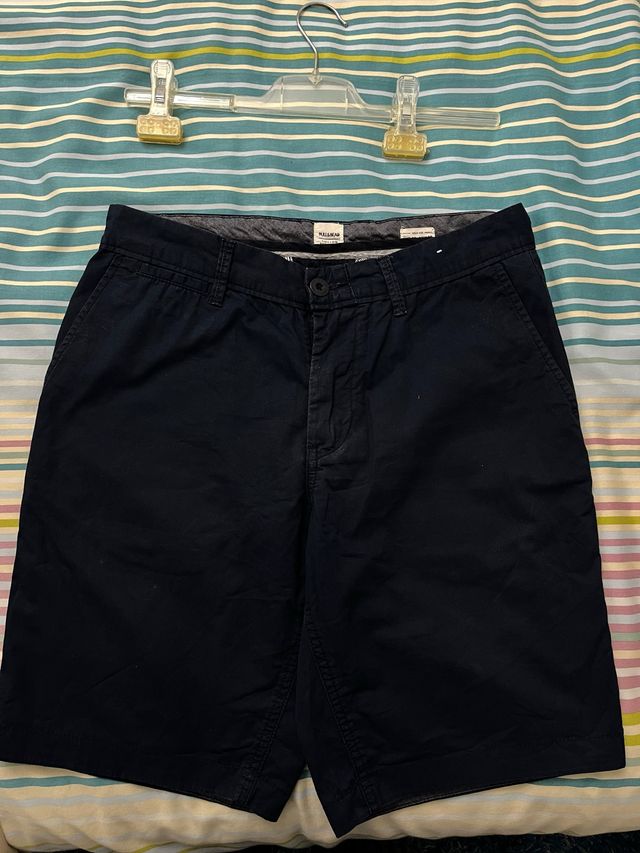 Pantaloncini Pull and Bear blu marino