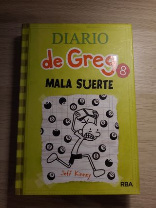 Libro Diario de Greg 1-8.  6 y 7 vendidos