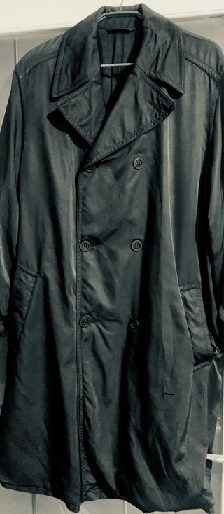 Gabardina Versace colección V2 hombre