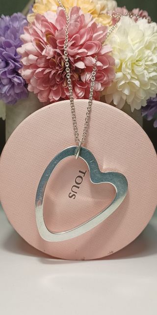 Collar corazón Tous plata 925
