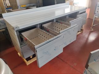 MESA REFRIGERADA CON CAJONES CORECO