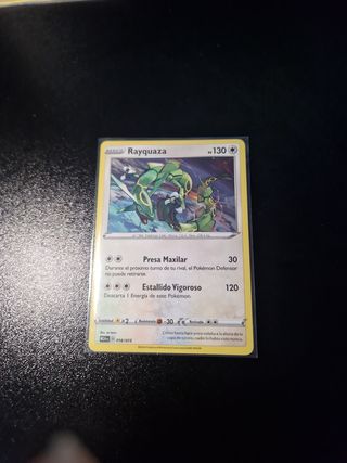 Rayquaza Carta Pokémon McDonald's 2025