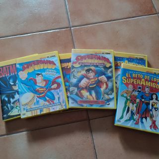 Lote DVD Superman y batman. Superamigos