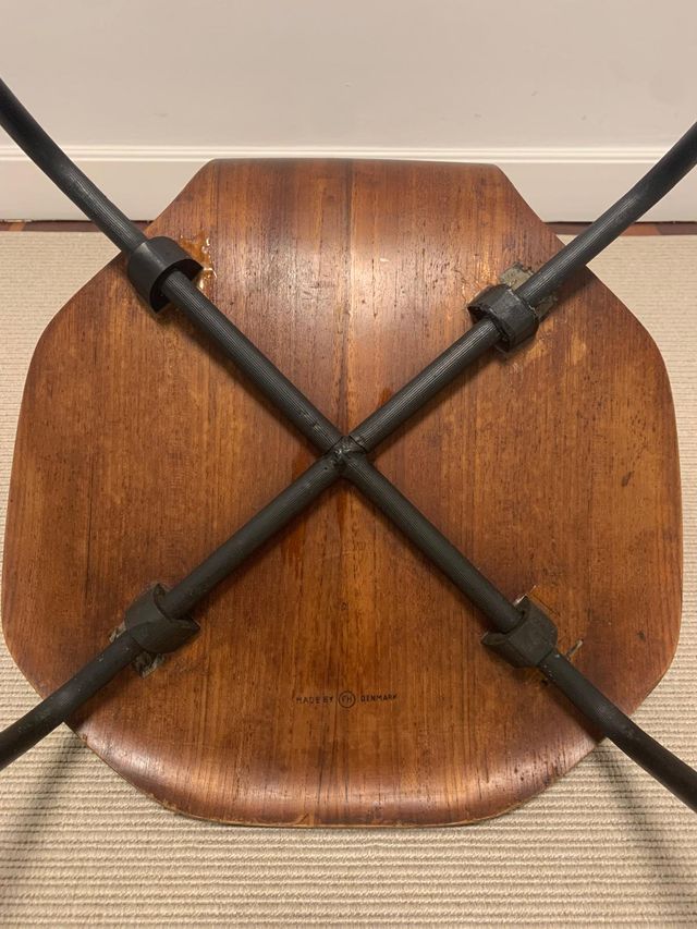 2 Sillas originales 3103 Hammer Teak T-Chair