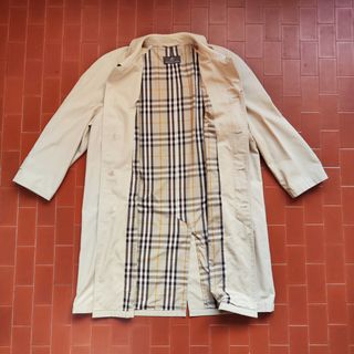 Walter Babini cappotto impermeabile trench 56