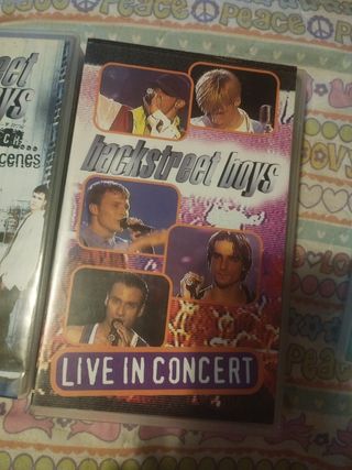 VHS colección Backstreet boys