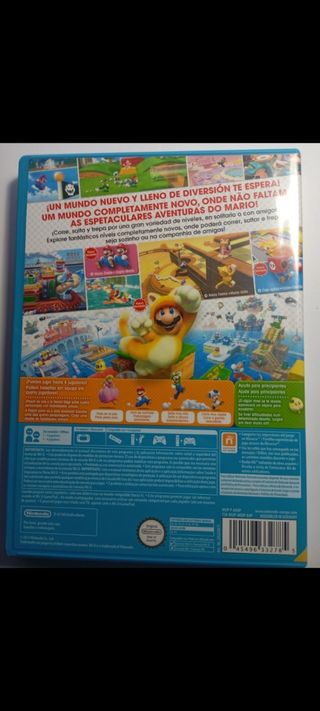 Super Mario 3D words Wii U