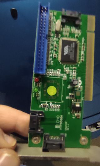 Tarjeta IDE-SATA interna para torre PC