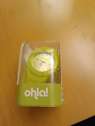 Reloj verde