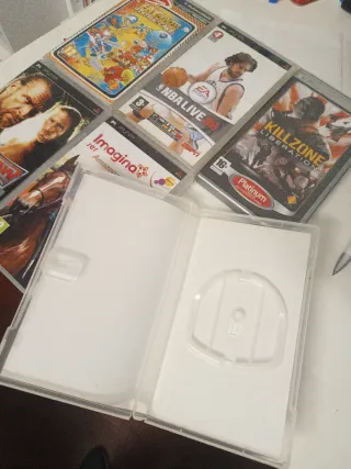 Pack 6 cajas con manual psp