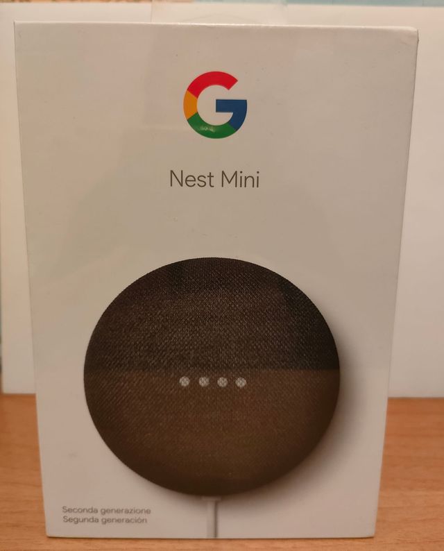 Google Nest Mini - Altavoz Inteligente
