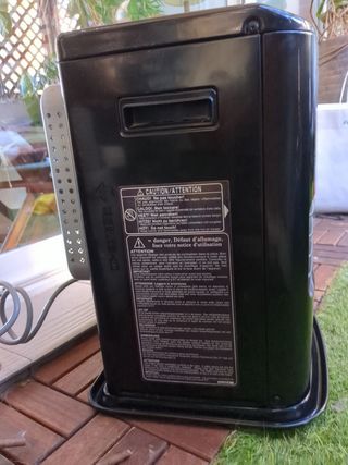 Estufa electrónica de parafina