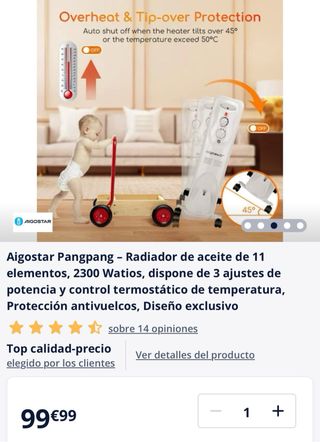 Radiador de aceite AIGOSTAR Pangpang