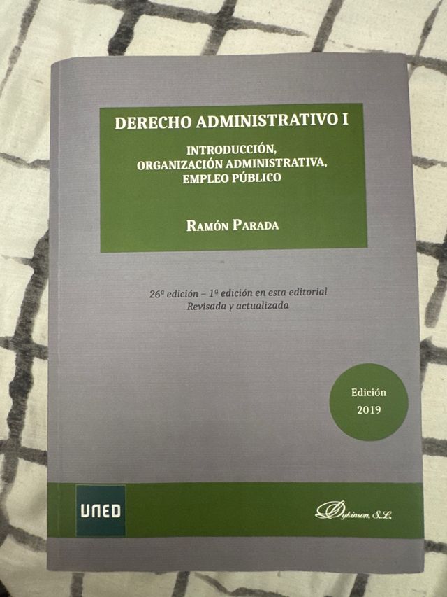 Derecho Administrativo I