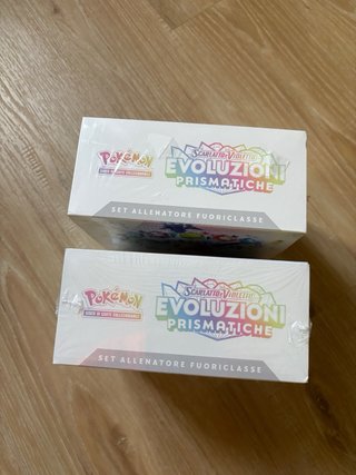 2x Etb Pokémon evoluzioni prismatiche ITA sealed