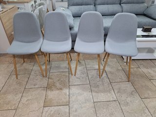 silla comedor o  cocina  tapizadas  en tela