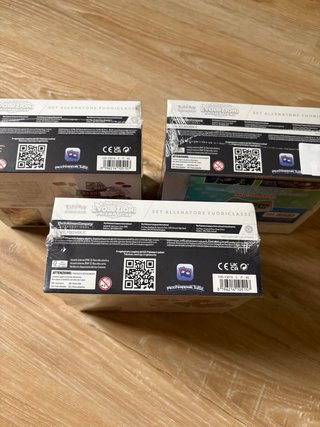 3x Etb Pokémon evoluzioni prismatiche ITA sealed