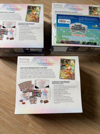 3x Etb Pokémon evoluzioni prismatiche ITA sealed