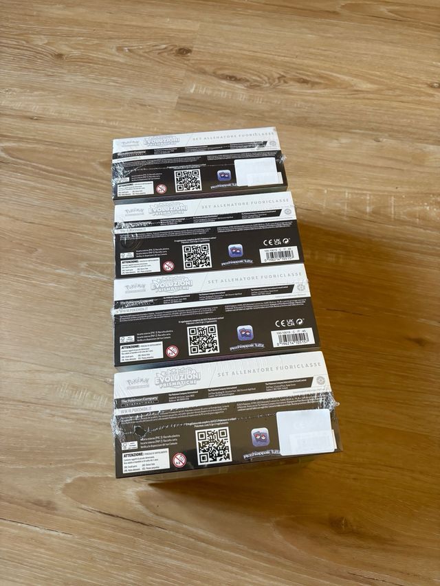 4x Etb Pokémon evoluzioni prismatiche ITA sealed
