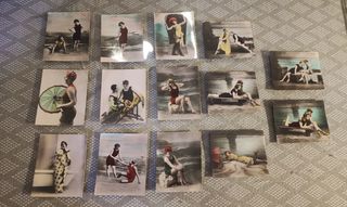 Cromos "Bellezas mundiales"