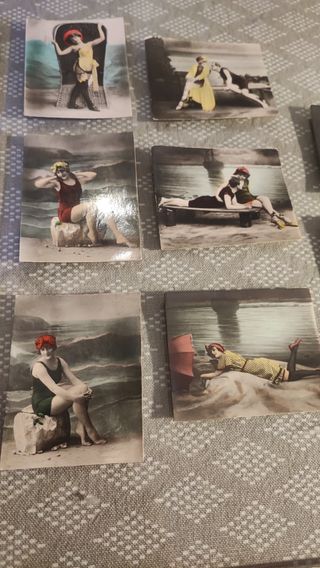 Cromos "Bellezas mundiales"