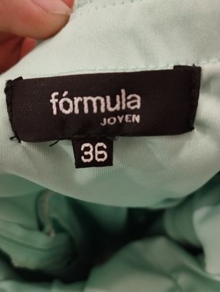 Vestido turquesa S 36 El Corte Inglés