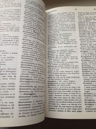 Dizionario francese italiano