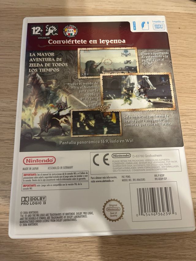 Zelda Twilight Princess para Wii