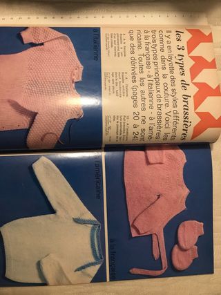 Revista Labores bebes VINTAGE