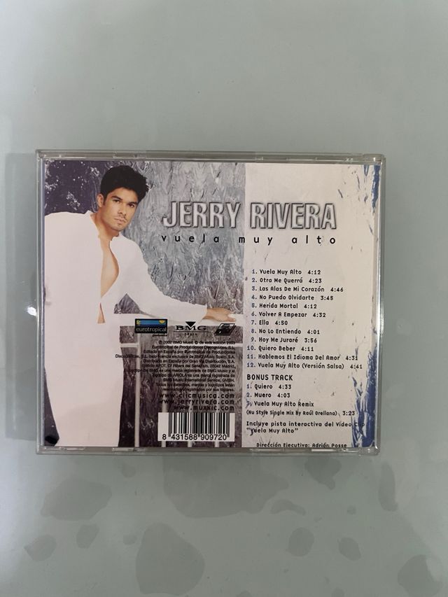 CD JERRY RIVERA “ Vuela muy alto “