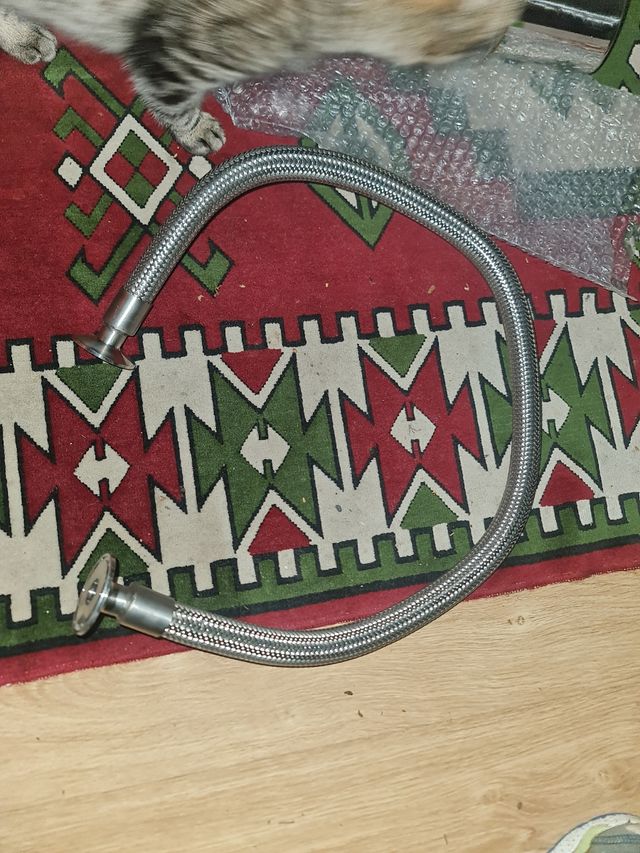 Manguera flaxible tri clamp