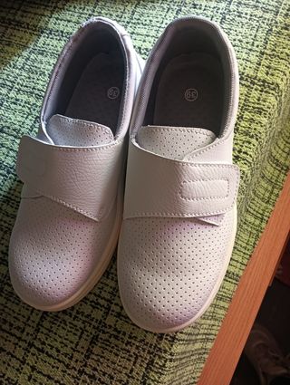 Zuecos blancos talla 39