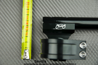 Semimanillares elevados y reclinables 41mm HONDA A