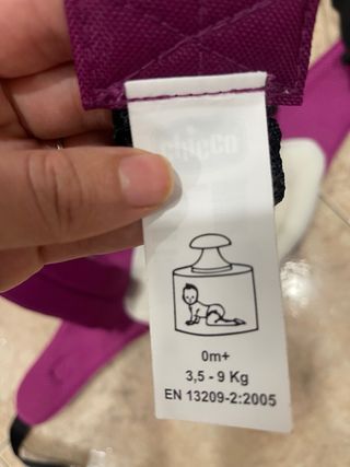 Mochila de porteo bebé